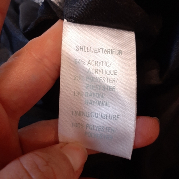 🍁TRES YOU Tweed Pencil Skirt Above Knee Length - Picture 11 of 11